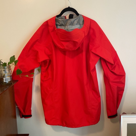 Arcteryx zeta SL gortex rain jacket orange red - Picture 3 of 4